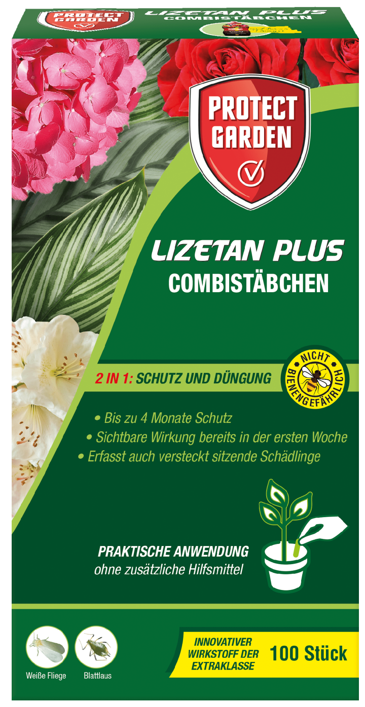 PROTECT GARDEN Lizetan Plus Combistäbchen (gegen Blattläuse)